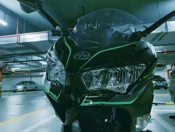 Motocykel kapotáže nálepky, nálepky telo obtlačky reflexné nálepky pre Kawasaki Ninja400 H2 H2SX
