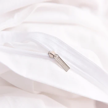 Bavlna bielu perinu Čistá farebná luxusná prikrývka kryt twin plný kráľovná kráľ jednoduchý domáci textil (nezahŕňa cumlík)