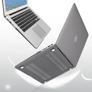 Pre MacBook Air 13 Prípade 11 pro retina 12 15 dotyk bar Kryt Pevný Matný Prípade Matné priehľadné pokrytie