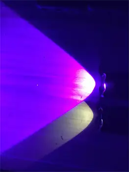 365nm 395nm vysoký výkon UV Led Flashilight zoom Fluorescenčné Blacklight Ultrafialové 18650 flash Lampa svetlo Baterky pre detekciu