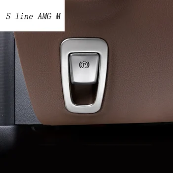 Auto styling Používa pre automobilový elektronickej ručnej brzdy dekorácie ručnej brzdy obal pre Mercedes Benz E-Class W213 Príslušenstvo