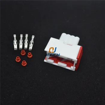 10 sady 4 pin ženské auto elektrickej siete Tyco Amp nepremokavé auto drôt konektory 144998-5