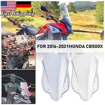 Pre Honda, CB500X čelné Sklo Čelné sklo 2016 2017 2018 2019 2020 2021 CB 500X Vstrekovanie veterný štítok Flyscreen Clonu Protector