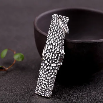 Výrobcov priame S925 mincový striebro šperky Thai striebro Seiko osobnosti unisex otvoriť tigrie oko prívesok