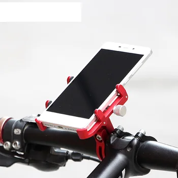 GUB Bike Príslušenstvo Plus 6 Hliníkový Bicykel Telefón Mount Držiak Nastaviteľný Bicykli Telefón, Stojan, držiak pre 3.5-6.2 palcový Smartphone