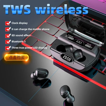 G6 TWS Bezdrôtové Slúchadlá Bluetooth 5.1 Slúchadlá Touch Ovládania zátkové chrániče sluchu Stereo Hudby Headsety Šport AuriculareFast Dodanie