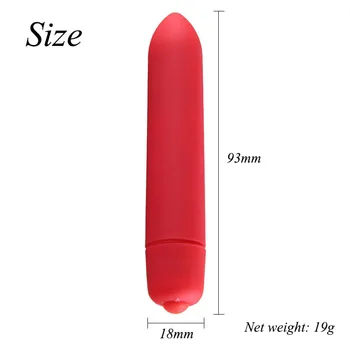 Mini Bullet Vibrátor pre Ženy Nepremokavé Stimulátor Klitorisu Dildo Vibrátor Sexuálne Hračky pre Ženy, Sex Produkty