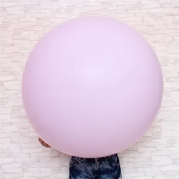 5 ks/veľa 36 palcový balóny Jumbo Pastel Veľké Hélium Macaron balón Ružová Latexový balón Svadobné Arch Dekorácie