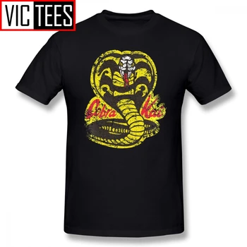 Mens Karate Kid, T Košele Cobra Kai T-Shirt Grafické Roztomilý Tee Tričko Muž Klasické Bavlna Tričko