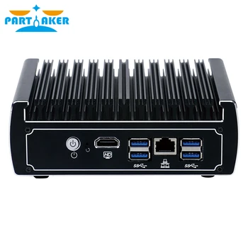 Súčasné obrady 6 Ethernet LAN bez ventilátora pfsense Mini PC Intel Skylake core i3 7100U DDR4 Ram AES-NI linux server, firewall počítača