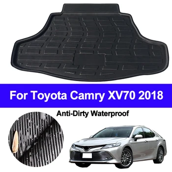 Pre Toyota Camry Altis XV70 2018 Auto Auto Zadné Boot Cargo Vložkou batožinového priestoru Rohože Koberce, Rohože Zásobník Pad Mat Koberce Anti-špinavý