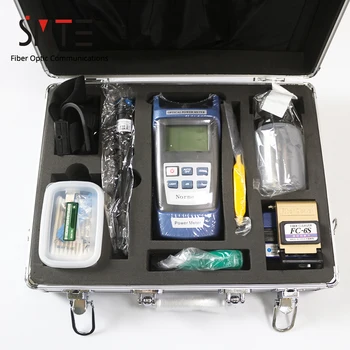 17pcs/Set FTTH (Fiber Optic Tool Kit Power Meter Locator Striptérka FC-6S Sekáčik Nástroj Skrine
