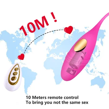 Vibračné Vajíčko na Diaľkové Ovládanie Vibrátory Sexuálne Hračky pre Ženy Cvičenie Tesný Vagíny Kegel Loptu Masáž USB Nabíjateľné Dospelých, Hračky