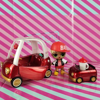 5 Štýly LOL Bábika Prekvapenie Pôvodné Queen Bee Bábika s Autom Anime Zber Actie & Hračka Údaje Model Hračky pre Deti,
