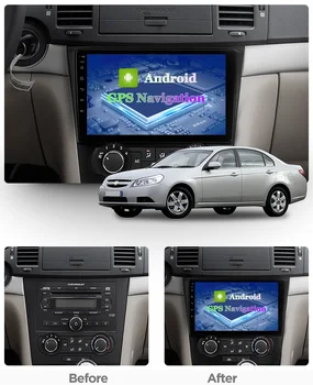 Android 10 autorádia Stereo Jednotky Prehrávač Pre Chevy Chevrolet1 Epica 2007-2011 2012 GPS Navigácie
