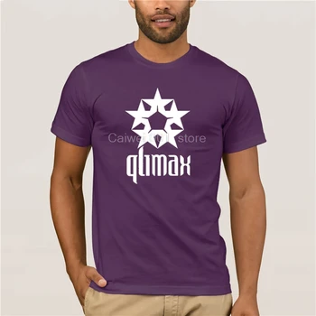 Módne Pánske Krátke rukáv Tričko 2021 Qlimax rocková kapela dizajnér mužov tlač tanec voľné dlhé kolo krku pohode človeka T tričko