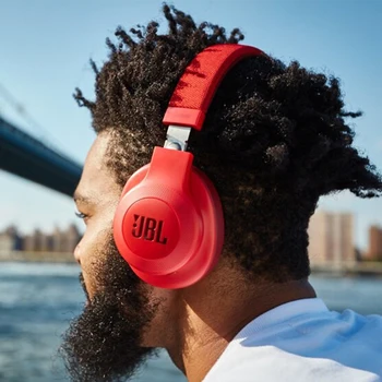 JBL E55BT Bezdrôtový Over-ear Slúchadlá Skladacie Bluetooth Headset Hlboké Basy Športové Spustiť Slúchadlá HIFI Telocvični s Mic Rýchlosť Poplatok