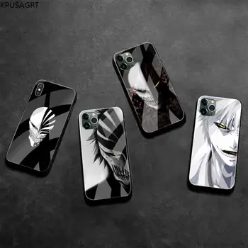Anime Bleach Ichigo Kurosaki Telefón Prípade Tvrdeného Skla Pre iPhone 11 Pro XR XS MAX 8 X 7 6 6 Plus SE 2020 prípade