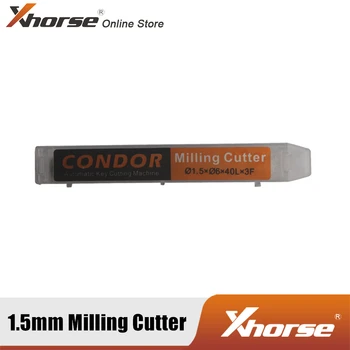 Xhorse 1,5 mm Fréza na Frézovanie pre IKEYCUTTER CONDOR XC-007 Master Series Tlačidlo Rezací Stroj