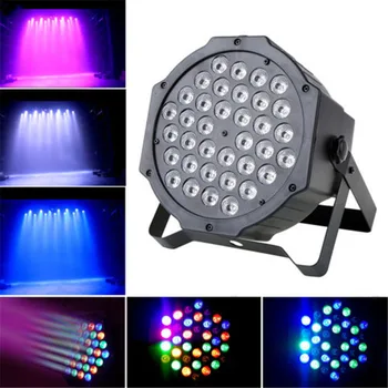 36 LED Par Svetla 36W DJ RGBW LED Par Svetlo RGB Umývanie Disco Svetlo DMX Regulátor Efekt Pre Malé Paty KTV Fáze Osvetlenie