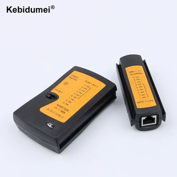 Kebidumei Drôt Tester Sieťový Kábel USB, RJ45 Drôt Tester Test Dvakrát skrútený Kábel Detektor Nástroj na Sledovanie auta