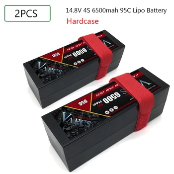 2 KS VARCS RC Lipo batérie 7.4 V, 11.1 V 14,8 V V 2S 3S 4S 6500MAH 8400MAH 5350mah 95C 120C 140C 240C 280C na 1:8 1:10 rc auto truggy