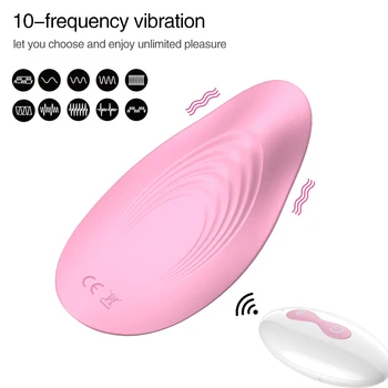 Diaľkové ovládanie vibrátor Nositeľné pánty Vibrátor, vibrátory pre ženy Stimulátor Klitorisu Vibračné nohavičky Sexuálne Hračky pre Dospelých