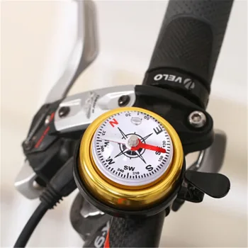 Kompas bike bell krúžok horn alarm zafarbenie bicicleta fietsbel accesorios bicicleta buzina bisiklet aksesuar mtb cyklus požičovňa bell