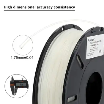 Acccreate 0,5 kg/1 kg 1.75 mm PLA/TPU Vlákna Dreva/Meď/Hliník/Svietiť V Tme 3D Tlač Spotrebný materiál Pre vzdať sa 3D Tlačiarne