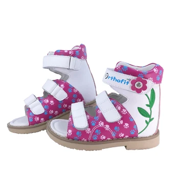 Deti Baby Roztomilý Ortopedické Topánky, Módne Kože Fantázie Luxusný Štýlový Príležitostné Športové Letné Sandále pre Batoľa Detský Dievčatá