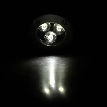 SZYOUMY 3W LED podzemné lampy Pochovaný osvetlenie AC85-265V Vodeodolné IP65 LED Spot Poschodí Záhradu Dvore LED Svetlo
