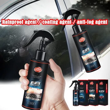 120ML Anti Fog Glass Cleaner Spray Sklo zaobalenie Proti Dažďu Agent Rainproof na čelné Sklo Spätné Zrkadlo