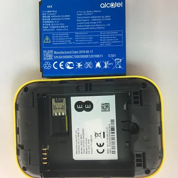 Odomknutý Alcatel EE120 cat12 600Mbps 4g Prenosné 4300mAh Batérie, 3g, 4g wifi prenosné router slot karty sim mifi 4g lte router