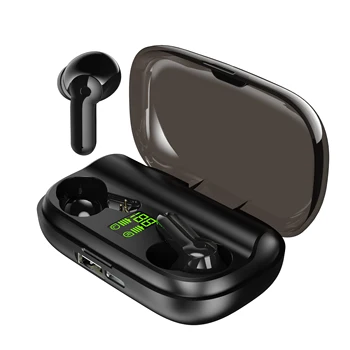 TWS Bluetooth 5.0 Slúchadlá 2200mAh Plnenie Box Bezdrôtové Slúchadlá 9D Stereo Športové Nepremokavé In-Ear Slúchadlá S Mikrofónom