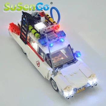SuSenGo LED Svetla Kit Pre 21108 Ghostbusters Ecto-1