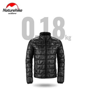Naturehike 2019 Zimné Nová super ľahká teplá nadol bunda 1000FP pánske, dámske jesenné a zimné outdoorové ultralight nadol bunda