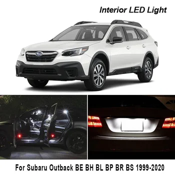 Canbus Pre Subaru Outback BYŤ BH BL BB BR BS 1999-2020 Vozidla Interiérové LED špz Lampy, Osvetlenie Vozidla Príslušenstvo