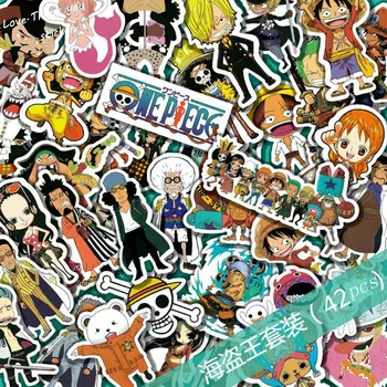 42 Ks Zmiešané Jeden Kus Samolepky Pre Deti Anime Legrační Karikatúra Nálepky Domova Stenu Auto Skateboard Nálepky Deti Hračky