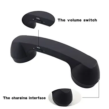 Bluetooth Retro Telefón Telefón Prijímače Mobil Slúchadla slúchadlo Pre Samsung Huawei Xiao Klasické Slúchadlá MIKROFÓN Mikrofón