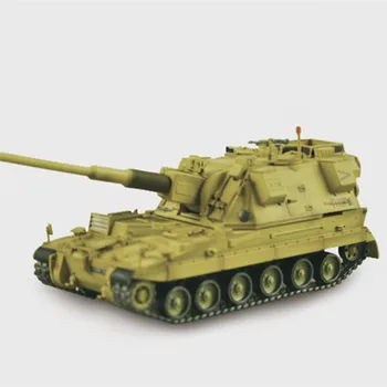 JEDNODUCHÝ MODEL 35000 1/72 Zmontované zmenšený Model Hotový Model Tank AKO-90 samohybné Delostrelectvo Britskej Armády
