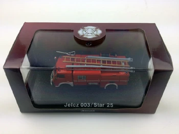 A tlas 1:72 Jelcz 003/Star 25 hasičské boutique zliatiny auto, hračky pre deti, detský hračky Model, Originál krabica
