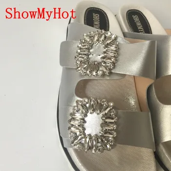 ShowMyHot Nové Letné Papuče Ženy Papuče Listov Ženy, Sandále, Papuče Duté sa Ženy Jednotného Sandále Non-slip Platformu obuvi