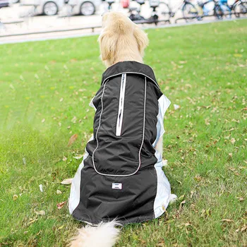 Pes Športové Oblečenie Pet Tepla-Reflexné Tepla Zachovanie Technológie Bunda Vesta Veľký Pes Vodu-Odpudzujúce Reflexné Teplé Oblečenie