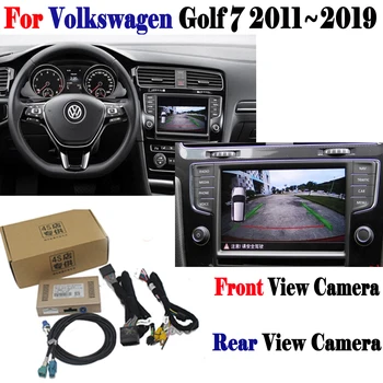 Cúvaní Kamera Pre Volkswagen Golf 7 2011~2019 Adaptér Pripojiť Originál Displej Parkovacia Zadná Kamera, MMI Dekodér