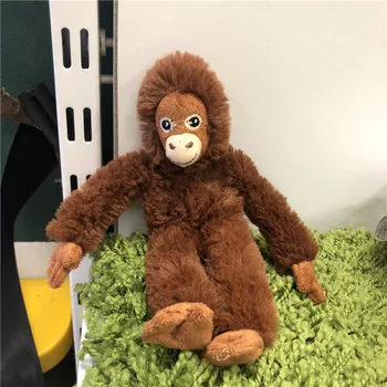 Plyšové hračky plyšové bábika cartoon zvierat malé orangutans červená gorily, opice dieťa pred spaním stoy priateľ vianočný darček 1pc