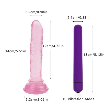 Vibrátor Ružovej Realistické Malé Dildo Ženy Mäkké Gumové Prísavky Realistický Penis Žena Análny Sex Hračky Penis Pár Sex Hry Produkt