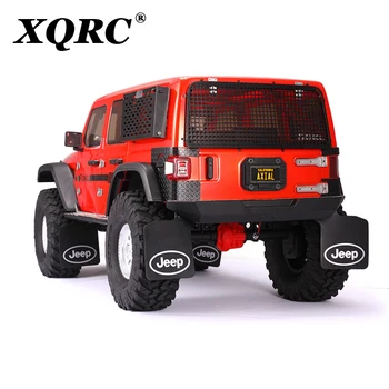 XQRC Gumy predné a zadné blatníky, upgrade príslušenstvo na 1 / 10 RC crawler axial scx10 III Jeep herdsman