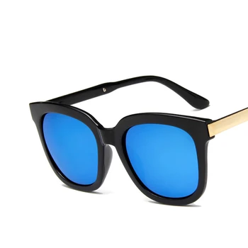 2019 Námestie slnečné Okuliare SKULL Logo Unisex Plastového Rámu Živice Objektív Čierne Slnečné Okuliare Muž oculos Značky Dizajnér