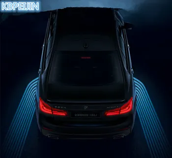 2 ks Auto Anjel Krídla LED vitajte svetlá Dvere Auta zdvorilosť Projektor Svetlo na Jaguar xf xe x-type xj s-typ nálepky, f-krok guit