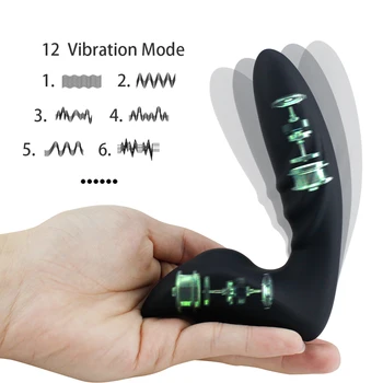 Dospelých Sex Výrobky anal plug dildo vibrátory pre mužov masturbator Bezdrôtové diaľkové ovládanie 10 režimy prostaty vibrátor masér